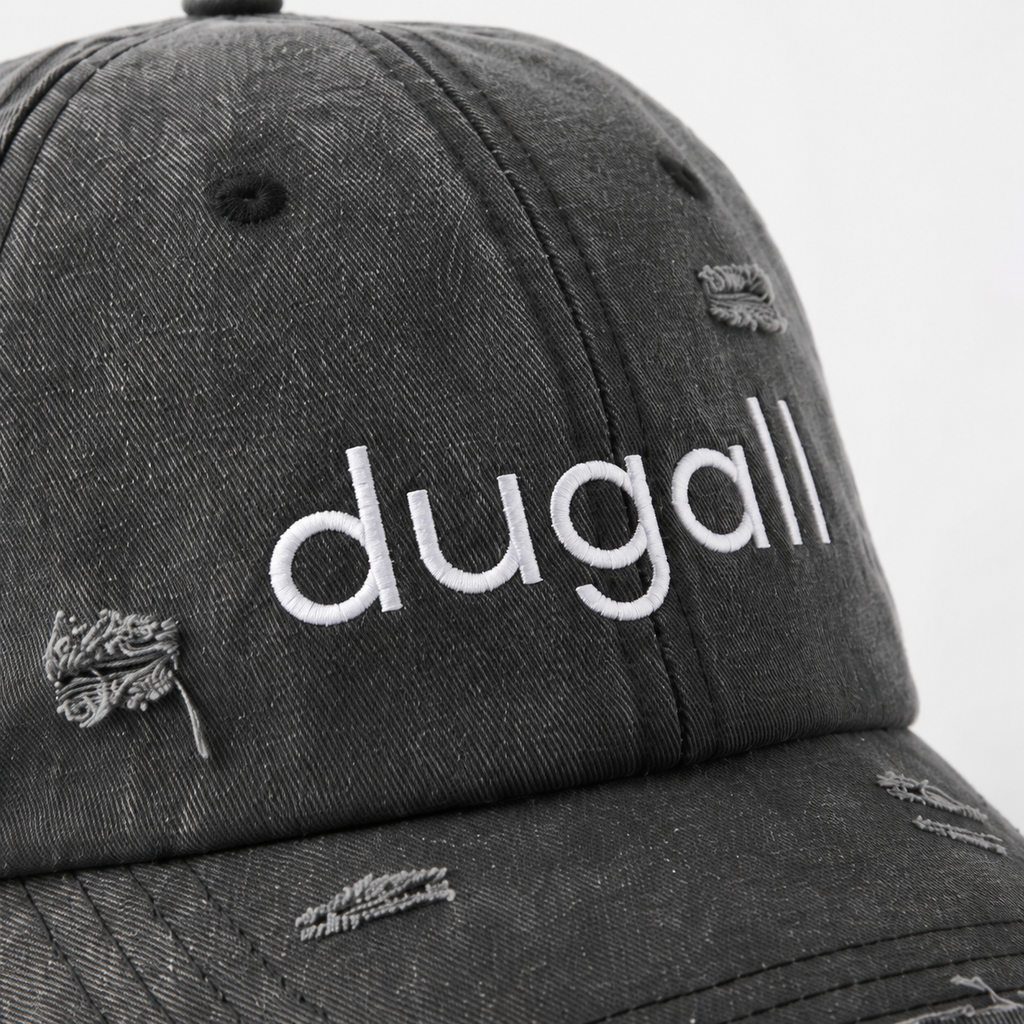 Custom Washed Dad Hat Twill Cotton Embroidered Logo Wholesale Baseball Cap