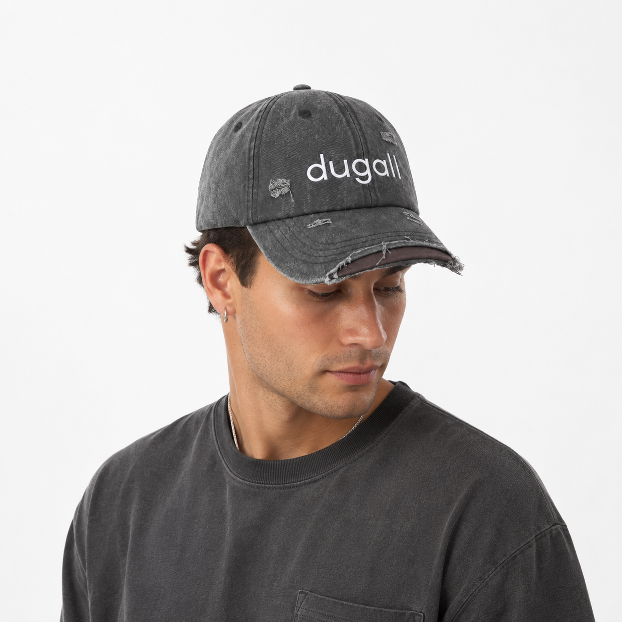 Custom Washed Dad Hat Twill Cotton Embroidered Logo Wholesale Baseball Cap