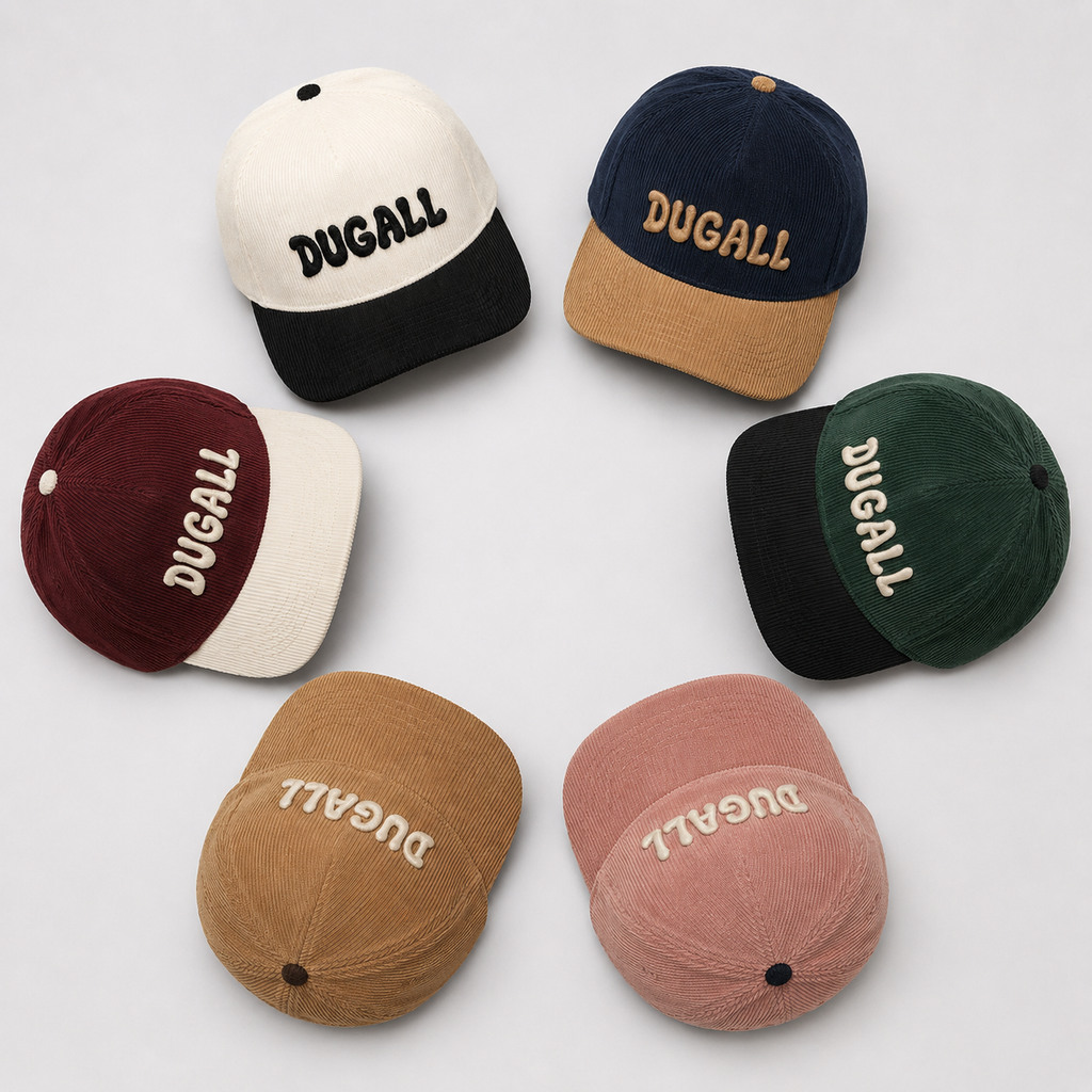 Wholesale custom cotton baseball caps with multiple color options