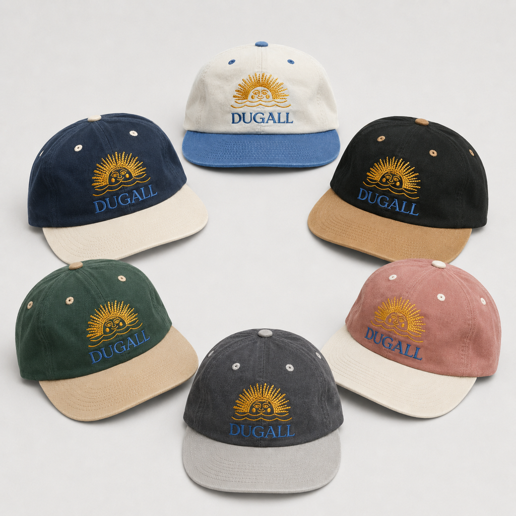 Wholesale custom cotton baseball caps in multiple colors