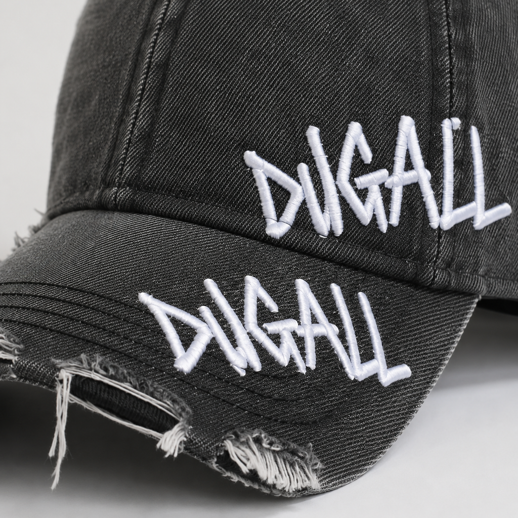 Washed Cotton Embroidery Cap