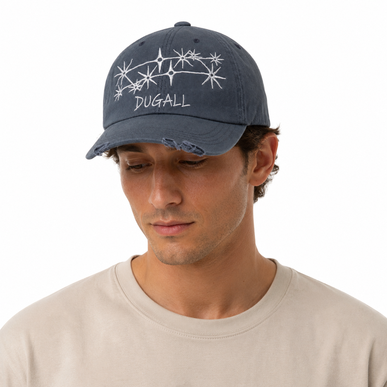 Men Washed Cotton Cap