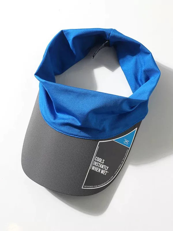 Custom Cooling Sports Visor with Wide Headband