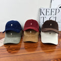 Custom Corduroy Dad Hat with Small Embroidery Logo