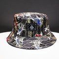 Custom All-Over Print Bucket Hat with Patch Logo