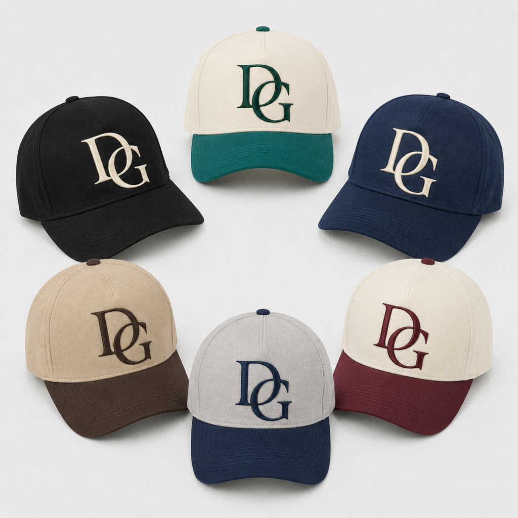 Wholesale custom denim baseball caps with multiple color options
