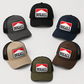 Wholesale custom mesh back caps with printed patch logo