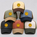 custom embroidery logo trucker cap