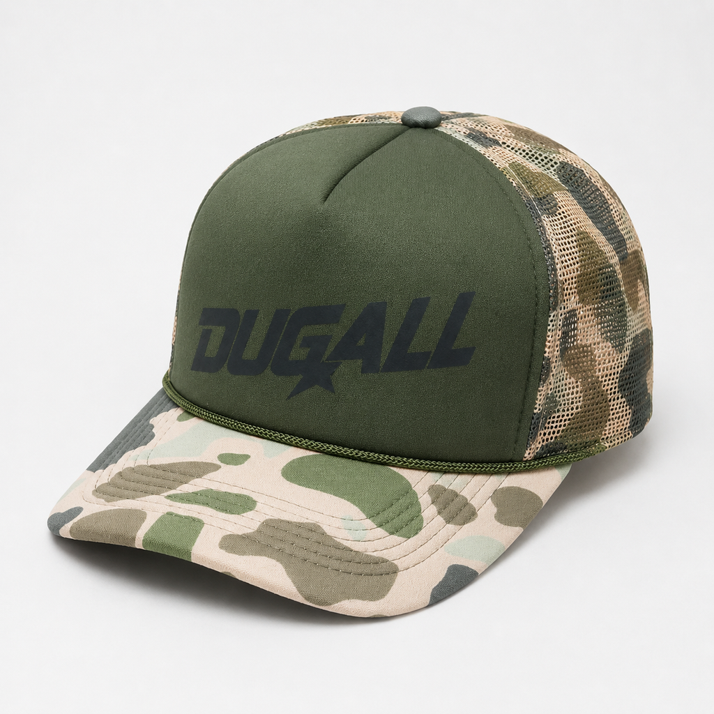 5 panel trucker cap