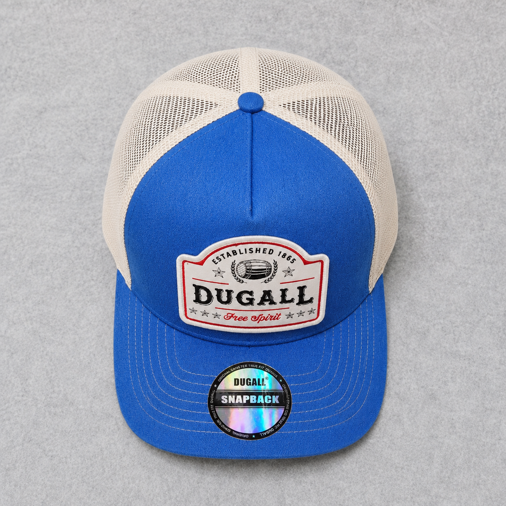 unisex 5 panel trucker cap